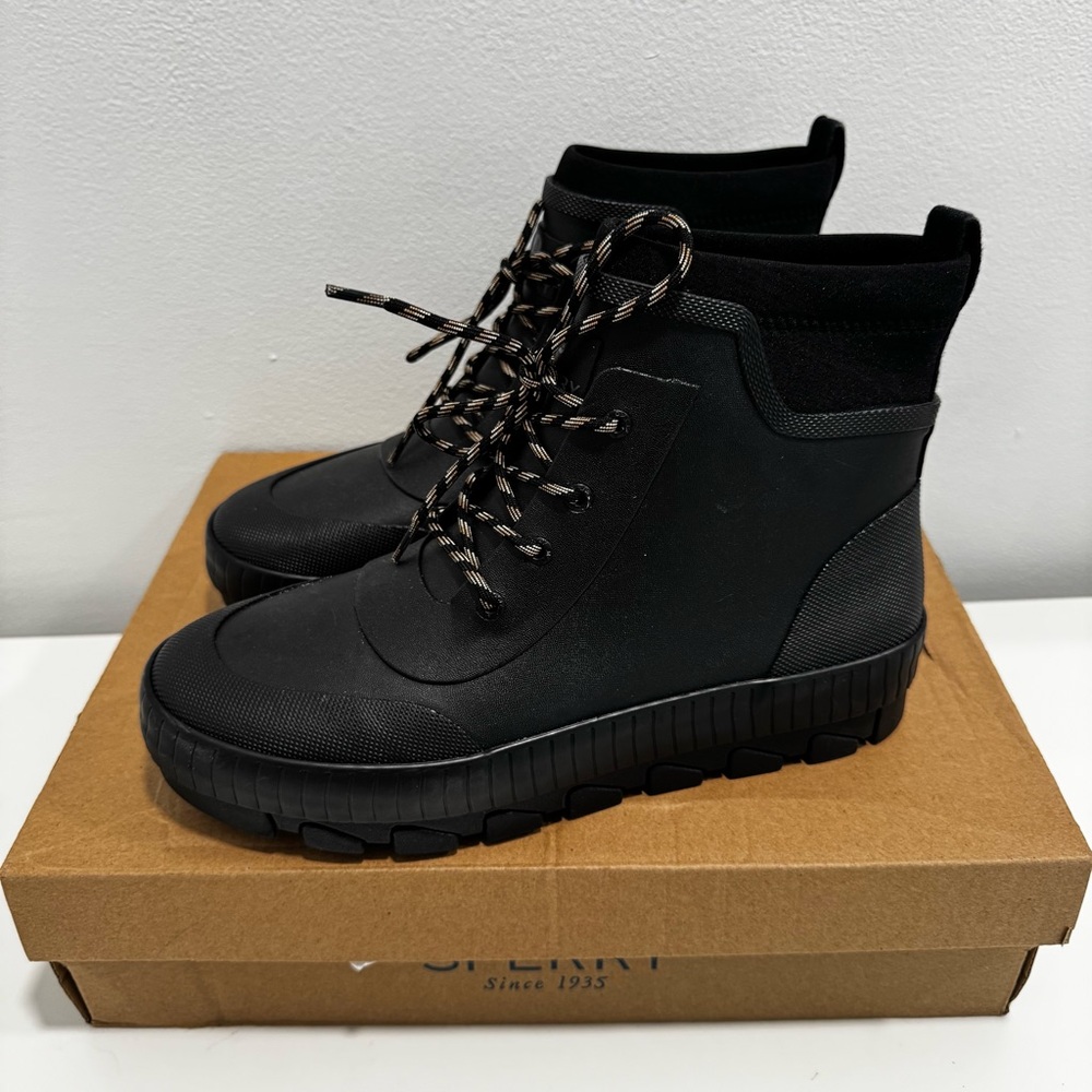 Sperry Black Winter & Rain Boots